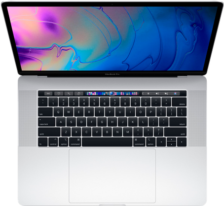 Apple MacBook Pro 15" Touch Bar (2018) Core i7 2,6 ГГц, 16 GB, 256 GB SSD, «Silver» [MR962]