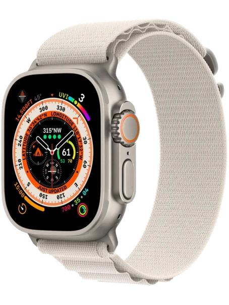 Apple Watch Ultra 165-210 мм Ткань Сияющая звезда