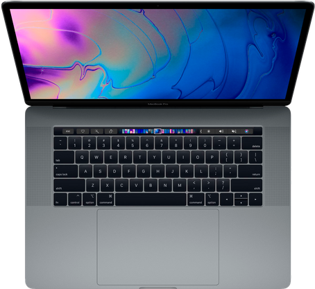 Apple MacBook Pro 15" Touch Bar (2018) Core i7 2,6 ГГц, 16 GB, 512 GB SSD, «Space Gray» [MR942]