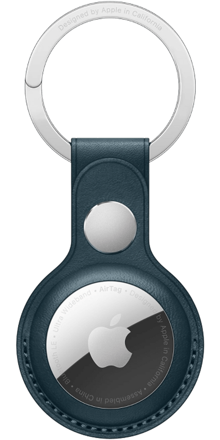 Брелок с кольцом Apple Key Ring, Балтийский синий (MHJ23)