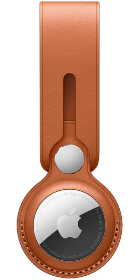 Брелок-подвеска Apple AirTag Loop, Золотисто-коричневый (MX4A2)