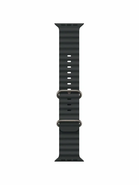 Watch Ultra 2, 49 mm, Natural, Ocean Band, Black