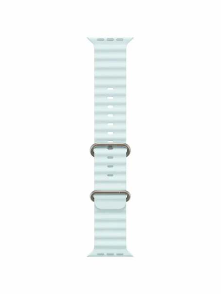 Watch Ultra 2, 49 mm, Natural, Ocean Band, Ice Blue