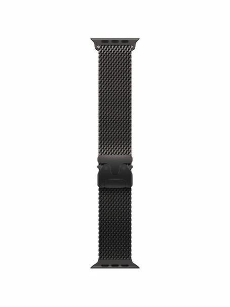 Watch Ultra 2, 49 mm, Black, Titanium Milanese Loop, Black - S