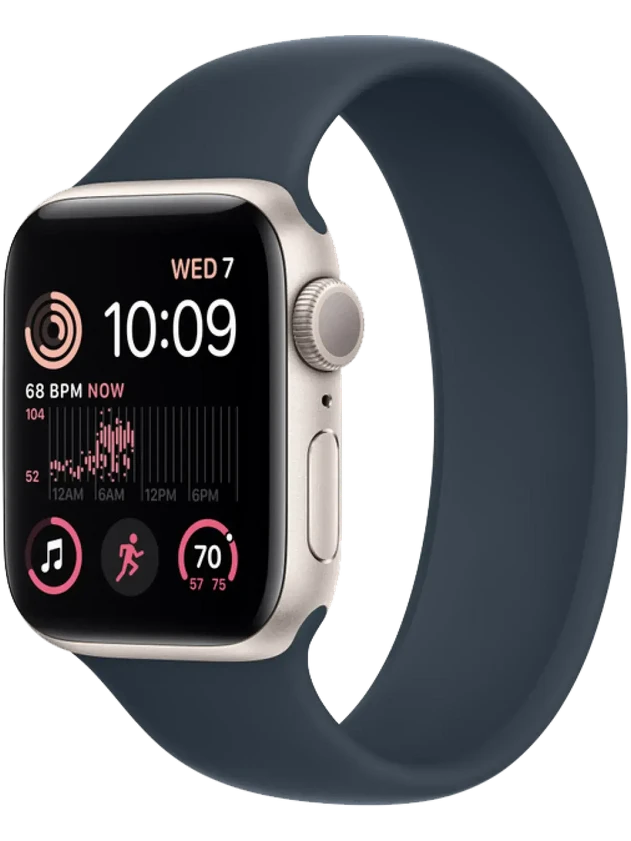 Apple Watch SE 2 40 мм (Сияющая звезда/Синий шторм)