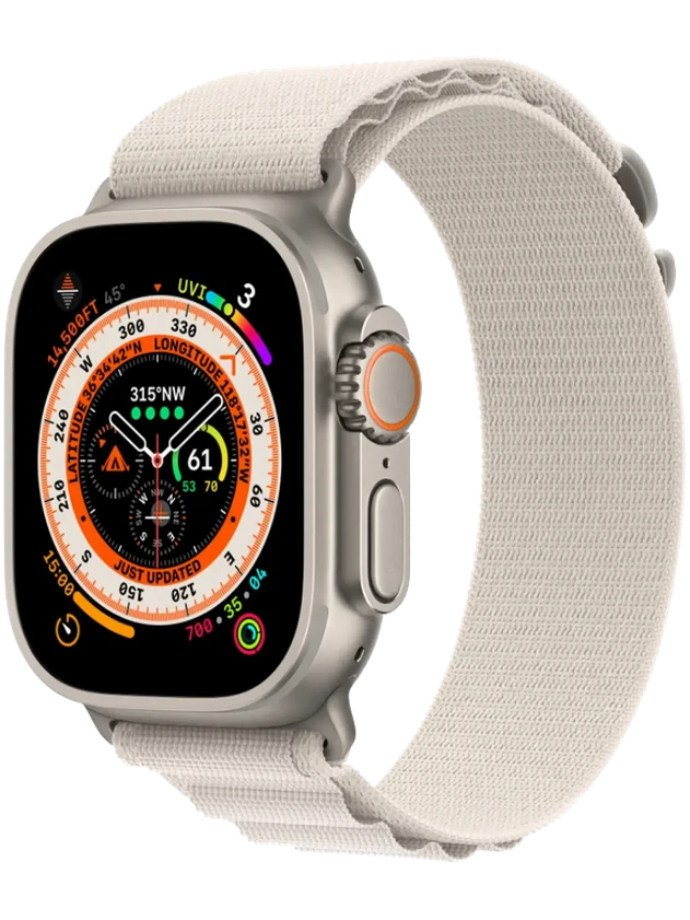 Apple Watch Ultra 145-190 мм Ткань Сияющая звезда