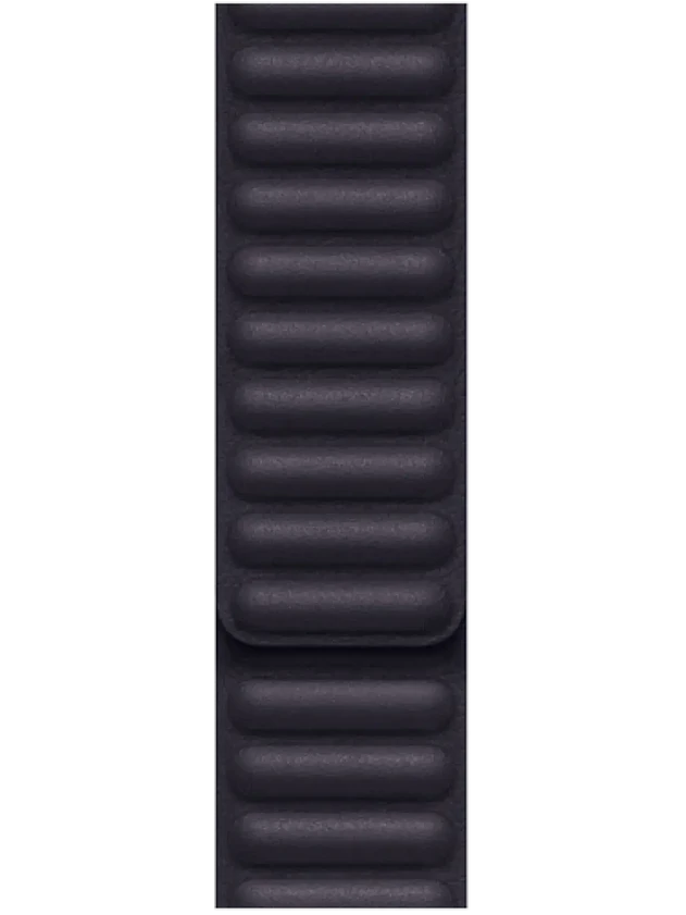 Apple Watch 8 45 мм Сталь, Кожа, Золотой, Чернильно-синий