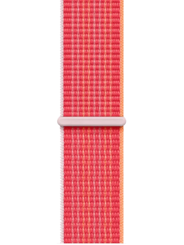 Apple Watch 8 45 мм Алюминий, Нейлон, Сияющая звезда, Красный