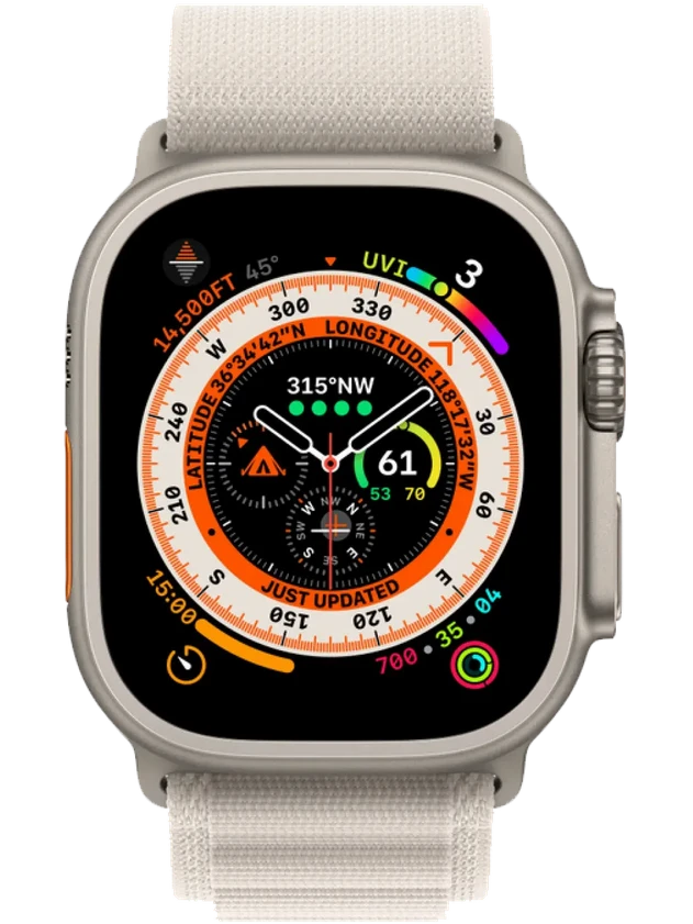 Apple Watch Ultra 145-190 мм Ткань Сияющая звезда
