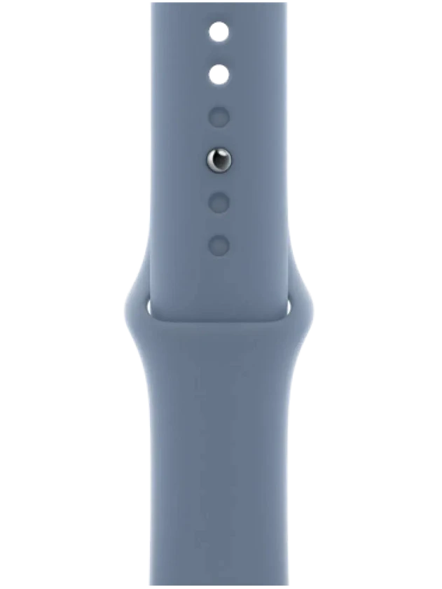 Apple Watch 8 45 мм Алюминий, Силикон, Тёмная ночь, Сланцево-синий