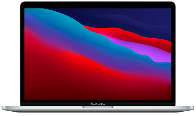 Apple MacBook Pro 13" M1 2020 3,2 Мгц, 16 GB, 256 GB SSD, «‎Silver» [Z11D0003C]