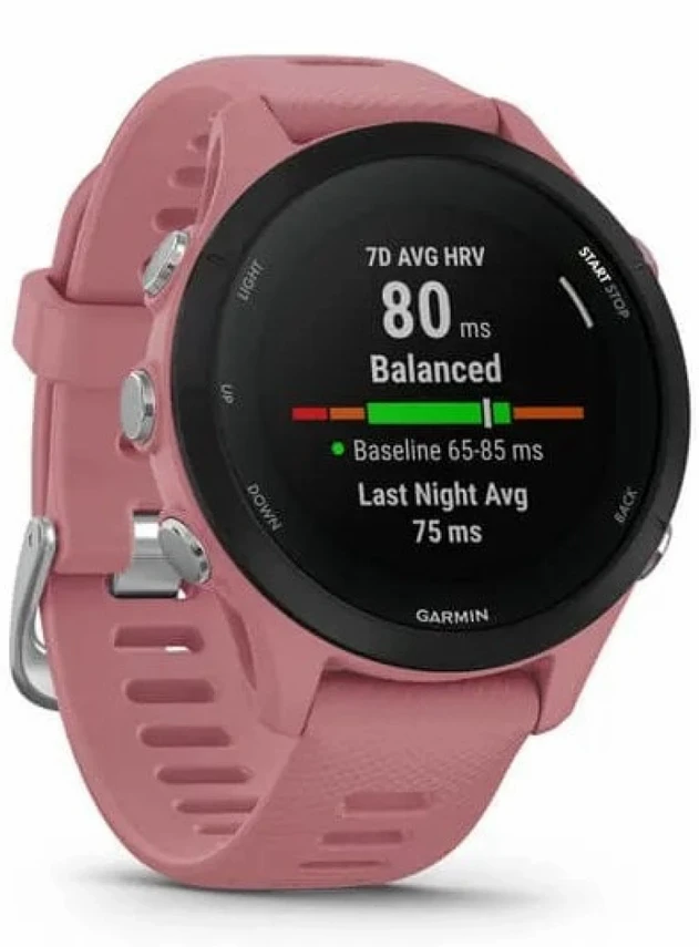 Garmin Forerunner 255S Пыльная роза/чёрный