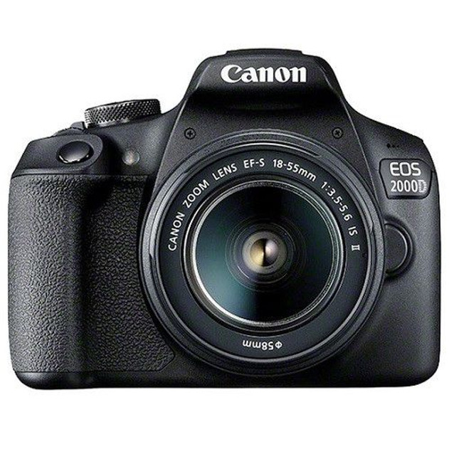 Фотоаппарат CANON EOS 2000D Kit EF-S 18-55mm f/3.5-5.6 II Black