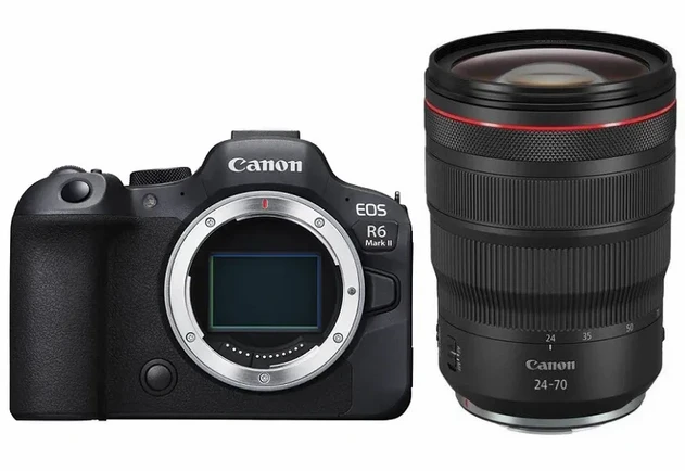 Фотоаппарат Canon EOS R6 Mark II KIT RF 24‑70mm f/2.8 L IS USM Фотоаппарат Canon EOS R6 Mark II KIT RF 24‑70mm f/2.8 L IS USM