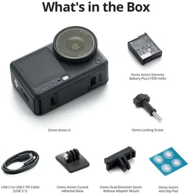DJI Osmo Action 6 Standard Combo