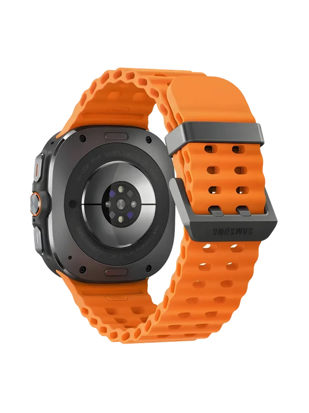 Galaxy Watch Ultra 47 мм, Чёрный титан, Оранжевый