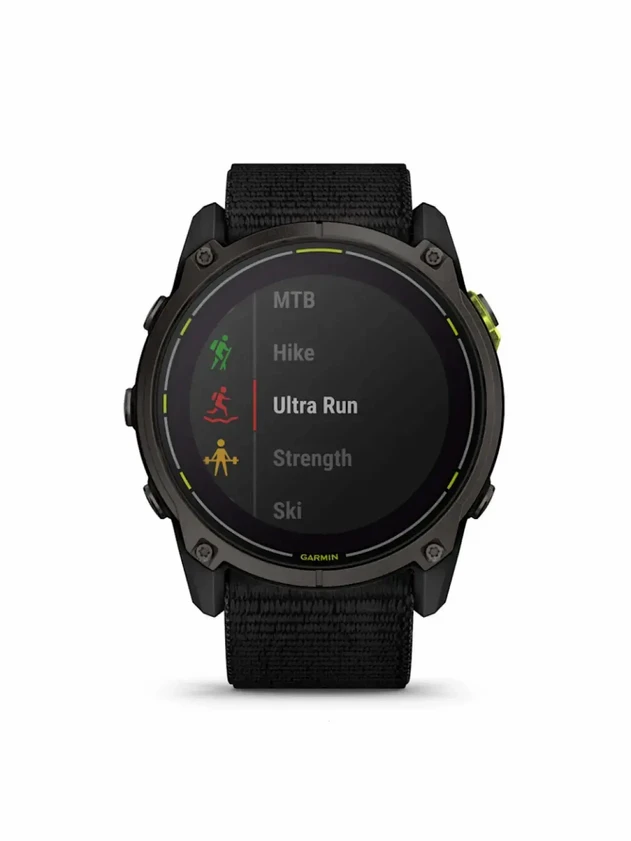 Garmin Enduro (cерый DLC-титан/черный ремешок UltraFit)