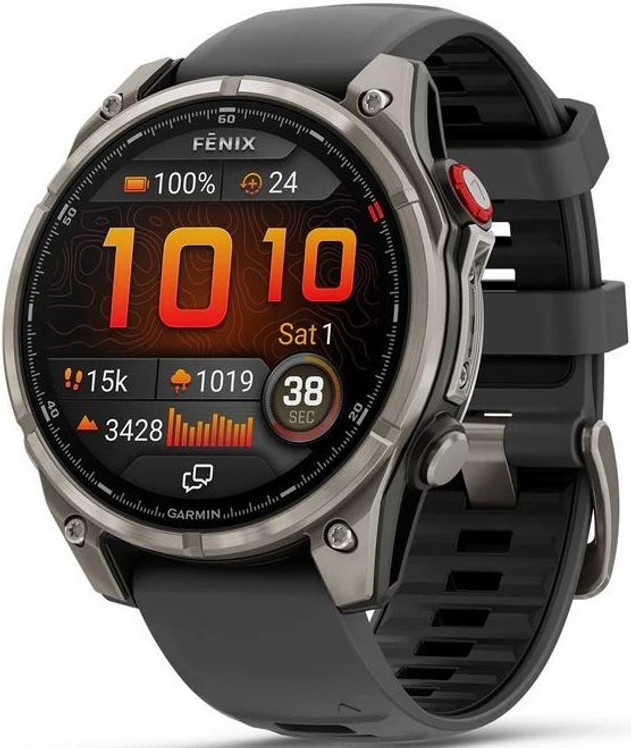 Garmin Fenix 8 Pro AMOLED 51мм Graphite/Black