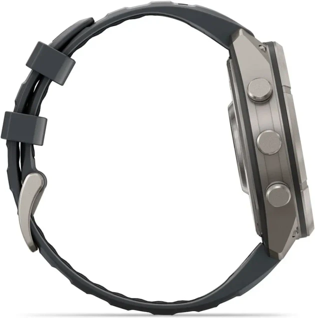 Garmin Fenix 9 Pro 51 мм (титановый, черный силиконовый ремешок) Garmin Fenix 9 Pro 51 мм (титановый, черный силиконовый ремешок)