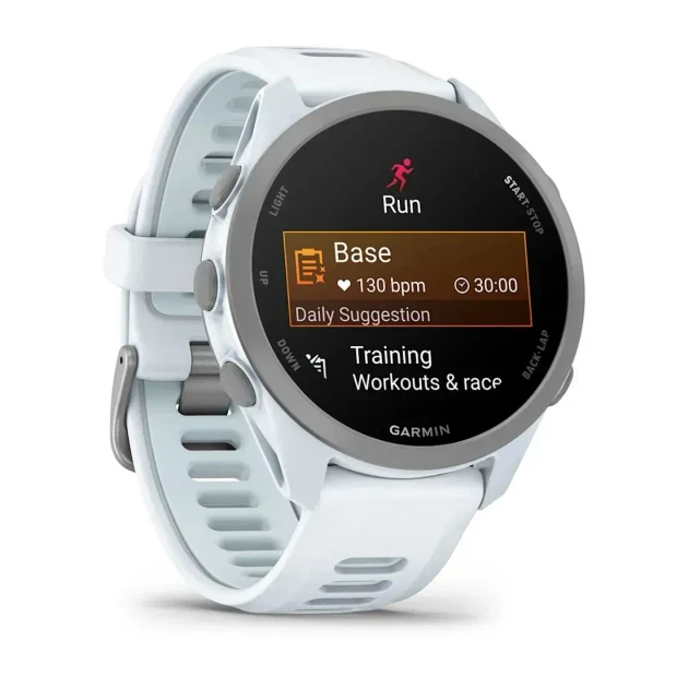 Garmin Forerunner 170 Whitestone with Whitestone/Cloud Blue Band Garmin Forerunner 170 Whitestone with Whitestone/Cloud Blue Band