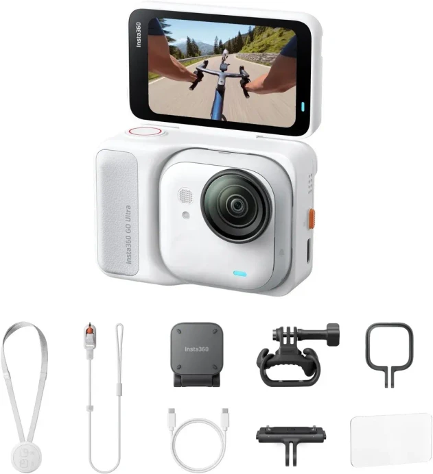 Insta360 GO Ultra (Cycling Bundle, белый) Insta360 GO Ultra (Cycling Bundle, белый)