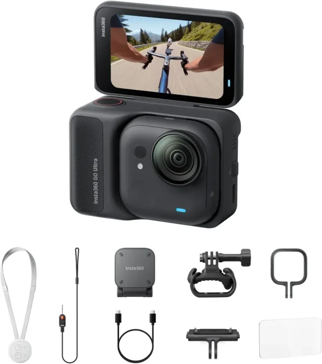 Insta360 GO Ultra (Cycling Bundle, черный)