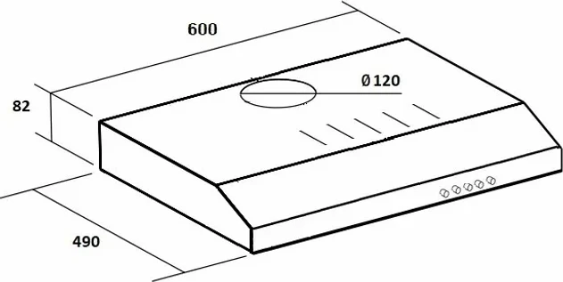 Кухонная вытяжка Schtoff C1-T600 X