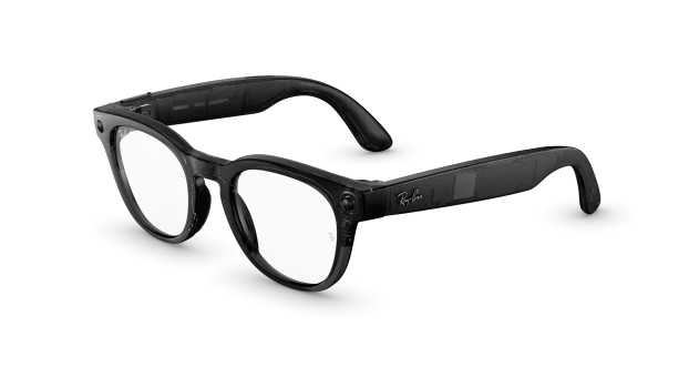 Умные очки Ray-Ban Scriber Optics (Gen 2) Shiny Transparent Black 