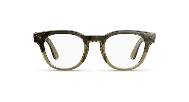 Умные очки Ray-Ban Scriber Optics (Gen 2) Shiny Transparent Stone Beige Умные очки Ray-Ban Scriber Optics (Gen 2) Shiny Transparent Stone Beige