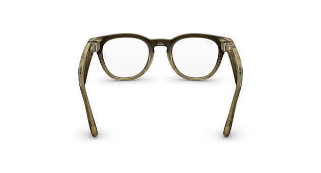 Умные очки Ray-Ban Scriber Optics (Gen 2) Shiny Transparent Stone Beige Умные очки Ray-Ban Scriber Optics (Gen 2) Shiny Transparent Stone Beige