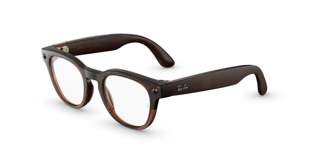 Умные очки Ray-Ban Scriber Optics (Gen 2) Shiny Transparent Umber Умные очки Ray-Ban Scriber Optics (Gen 2) Shiny Transparent Umber