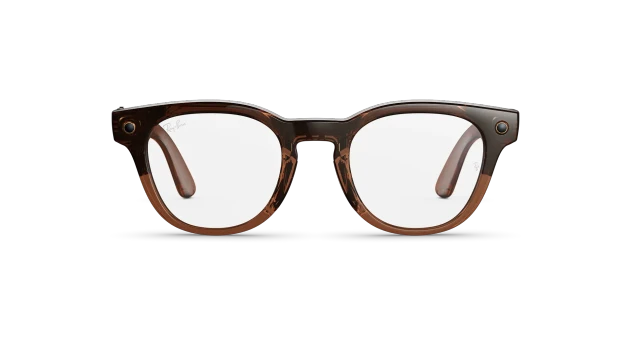 Умные очки Ray-Ban Scriber Optics (Gen 2) Shiny Transparent Umber Умные очки Ray-Ban Scriber Optics (Gen 2) Shiny Transparent Umber