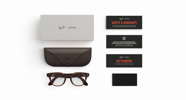 Умные очки Ray-Ban Scriber Optics (Gen 2) Shiny Transparent Umber Умные очки Ray-Ban Scriber Optics (Gen 2) Shiny Transparent Umber