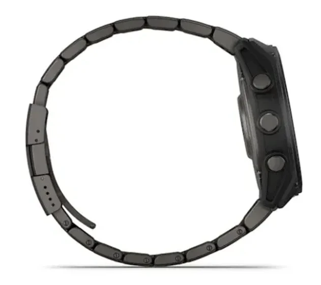 Garmin D2 Mach 2 - 51 mm Carbon Gray DLC Titanium with Vented Titanium Bracelet