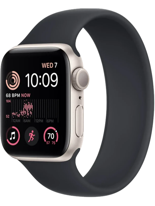 Apple Watch SE 2 LTE 40 мм (Сияющая звезда/Тёмно-серый)