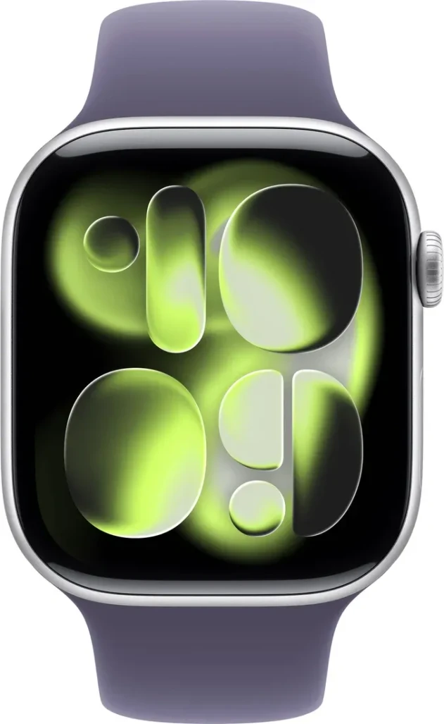 Apple Watch Series 11 42 mm Silver Aluminium Purple Fog Sport Band