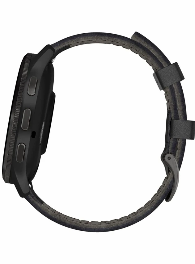 Garmin Venu 3 Чёрный, с кожаным ремешком