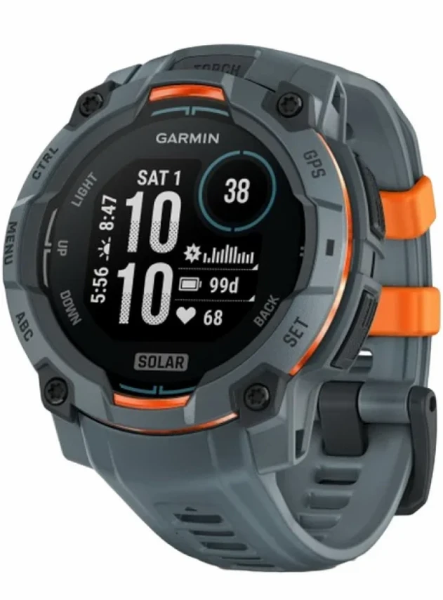 Garmin Instinct 3 Solar 45 мм Серый
