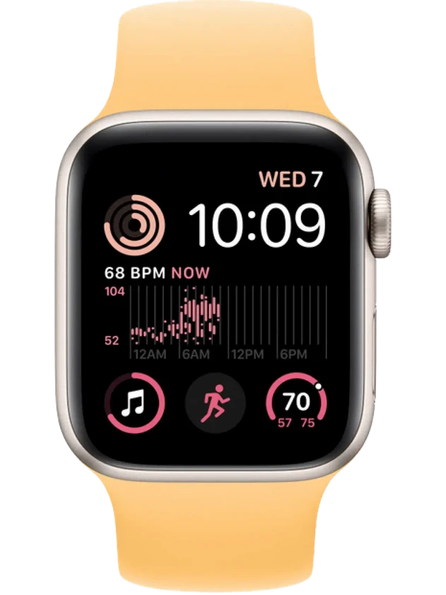 Apple Watch SE 2 40 мм (Сияющая звезда/Солнечное сияние)