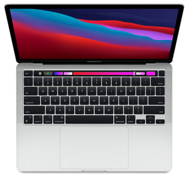 Apple MacBook Pro 13" M1 2020 3,2 Мгц, 8 GB, 256 GB SSD, «‎Silver» [MYDA2]