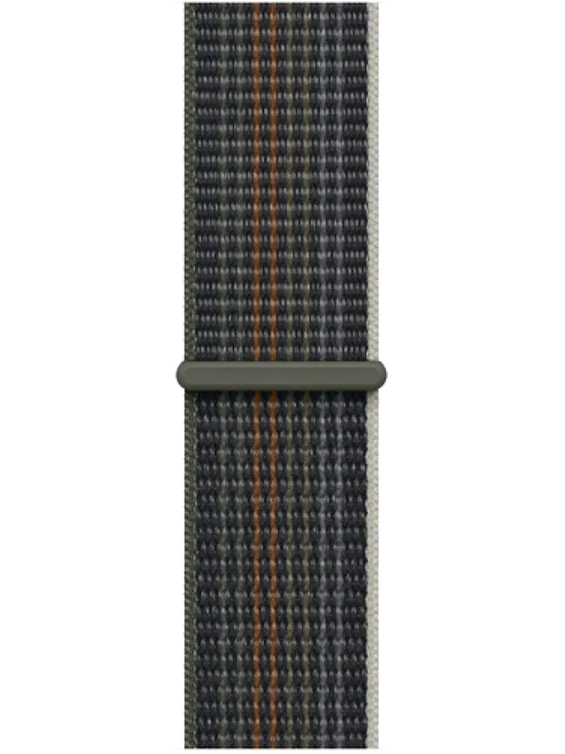 Apple Watch 8 45 мм Сталь, Нейлон, Серебристый, Тёмно-серый