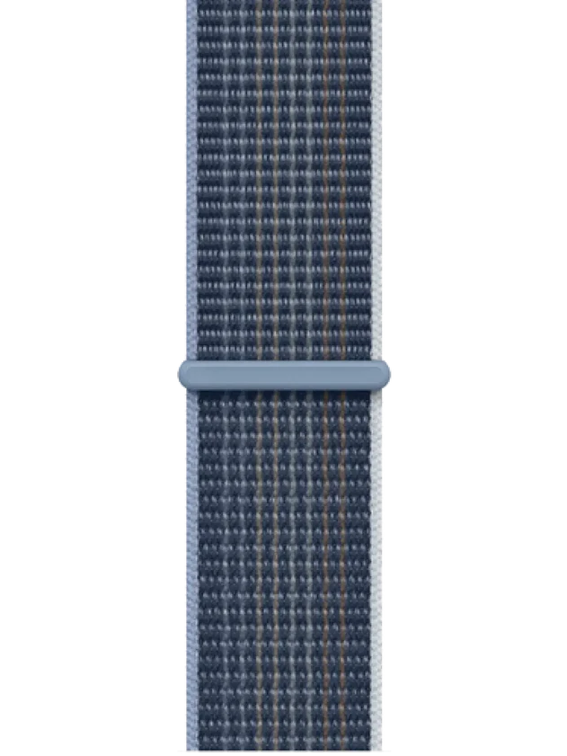 Apple Watch 8 41 мм Алюминий, Нейлон, Сияющая звезда, Синий шторм