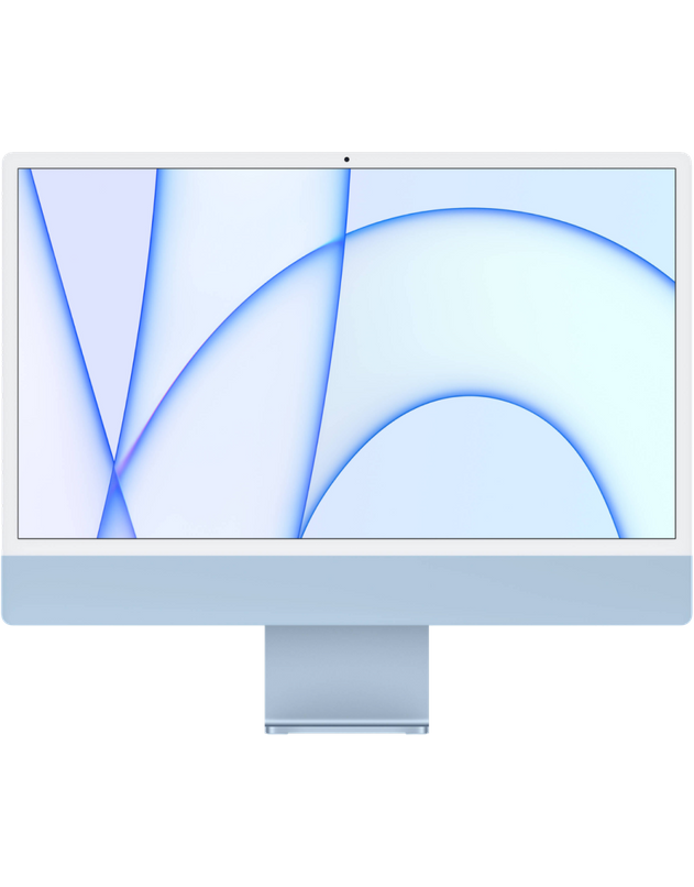 Apple iMac M1 2021 24", 8 GB, 256 GB SSD, Синий MGPK3RU/A
