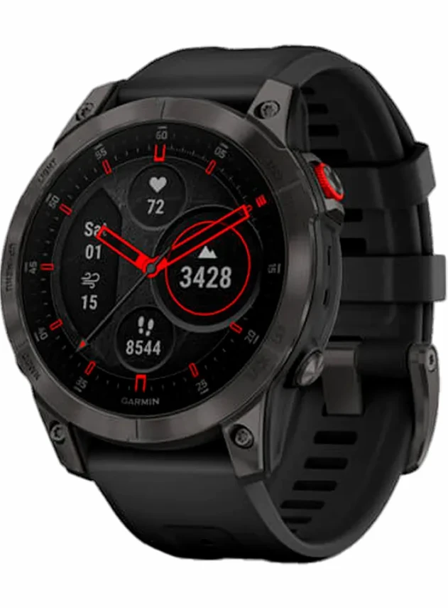 Garmin Epix Sapphire Gen 2 (черный титан/черный)