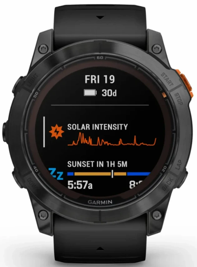 Garmin Fenix 7X Pro Solar Edition Slate Gray with Black Band