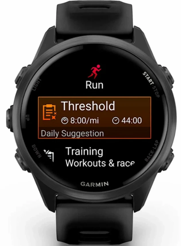 Garmin Forerunner 570 - 42mm Slate Gray Aluminum with Translucent Black/Black Band