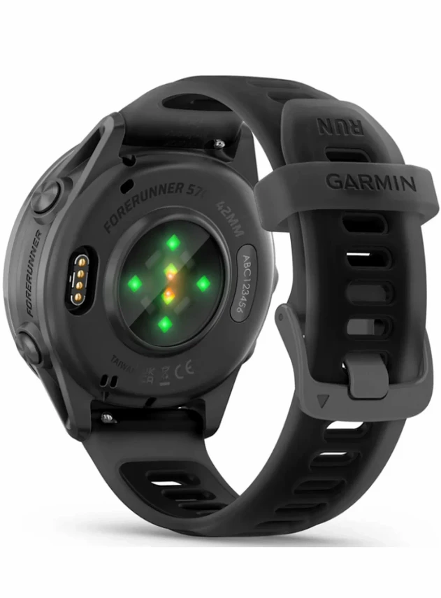 Garmin Forerunner 570 - 42mm Slate Gray Aluminum with Translucent Black/Black Band