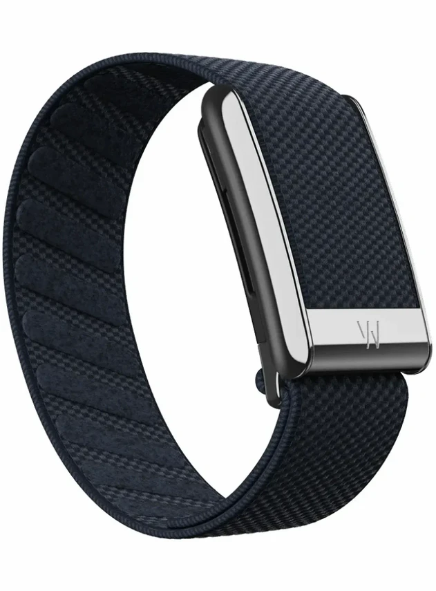 Плетеный люксовый ремешок для Whoop 5.0 SuperKnit Band Midnight with Titanium