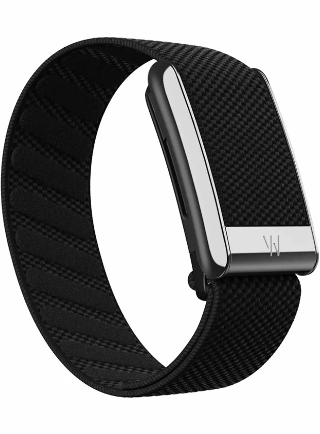 Плетеный люксовый ремешок для Whoop 5.0 SuperKnit Band Obsidian with Titanium