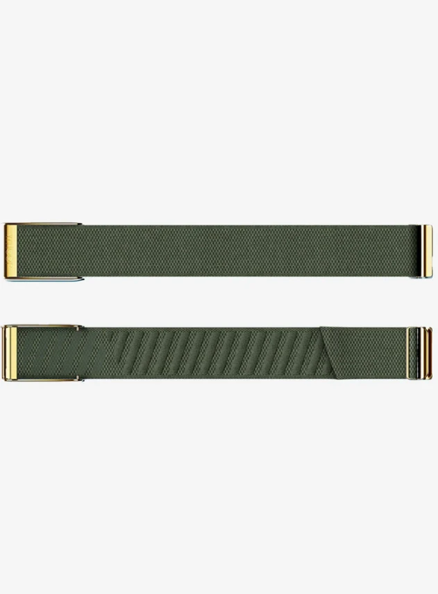 Плетёный ремешок для Whoop 4.0 SUPERKNIT LUXE BAND (Ivy & Gold)